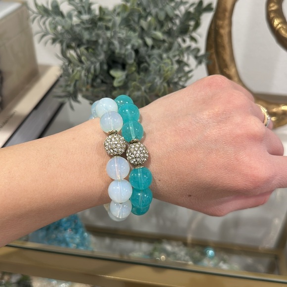 Cache glass bead brackets - Picture 1 of 7